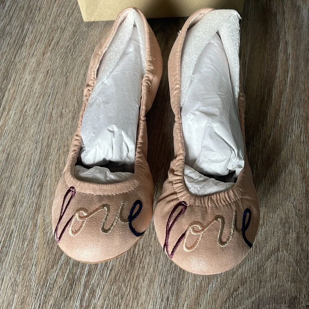 ED Ellen Degeneres Langlee Pink Ballet Flats Size 13 Medium